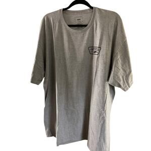 Vans Mens‎ XXL Gray T-shirt Original Regular Fit Since 1966 Classic